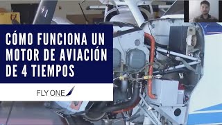 Cómo Funciona un Motor de Aviación de 4 Tiempos  FlyOneArg [upl. by Trebor590]