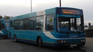 Unusual Arriva Kent Thameside Southend Wright Cadet LF02 PNL  3531 on Route 1 [upl. by Jill]