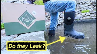 Muck Chore St Steel Toe  Boot Review [upl. by Atoiganap984]