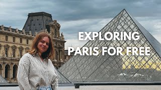 PARIS VLOG Exploring Paris for FREE 🤩 [upl. by Armahs]