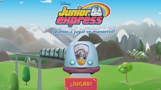 Junior Express ¡Vamos a jugar en el monorriel Viaje del monorriel  Disney Junior [upl. by Keelia136]