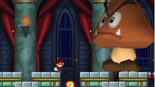 New Super Mario Bros DS 100 Walkthrough  World 4 All Star Coins amp Secret Exits [upl. by Pages]