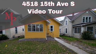 4518 15th Ave S Minneapolis  Video Rental Tour [upl. by Antipas]