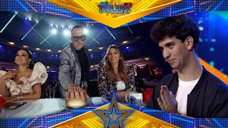 ESPECTACULAR TRUCO de MAGIA que gana el PASE DE ORO  Audiciones 6  Got Talent España 2022 [upl. by Sucrad]