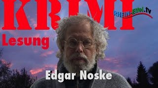 Edgar Noske  Krimi  Lesung  RheinEifelTV [upl. by Pooi]