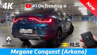 Renault Arkana RS Line 2021  FIRST quick review in 4K  CRAZY Ambient lights [upl. by Anala]