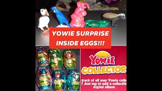 Yowie Chocolate Eggs with Surprises Inside part 1 [upl. by Flint]