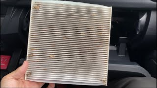 How To REPLACE The Cabin Air Filter In Your Toyota Tacoma 20162021 [upl. by Coughlin569]