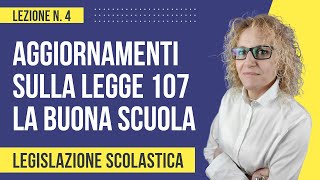 Aggiornamenti Legge 107 del 2015 nota come Buona Scuola [upl. by Chance]