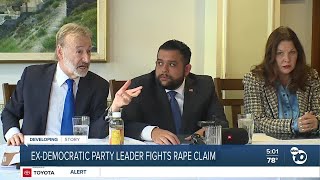 ExSan Diego Democratic Party Chair fights rape accusation [upl. by Kynan98]