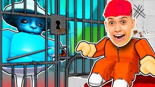 ESCAPE DA PRISÃO SEGURA DO SMURF CAT NO ROBLOX [upl. by Jahn744]