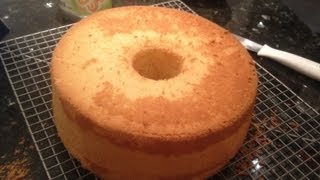 How to make Lemon Chiffon Cake recipe 檸檬雪芳蛋糕 [upl. by Baudin]