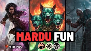 🌞🔥💀 Only Fun Cards Allowed ✅  Mardu Reanimator  MTG Arena Standard Ranked [upl. by Helbona603]