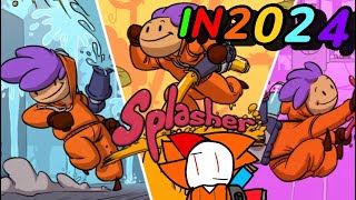 Splasher Nintendo Switch Gameplay [upl. by Hoseia214]