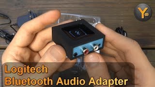 Review Logitech Bluetooth Audio Adapter  Smartphone amp Tablet an Stereoanlage anschließen [upl. by Radcliffe]