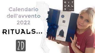 Rituals calendario dellavvento 2022  un solido calendario dell’Avvento ❣️ [upl. by Ecilahc]