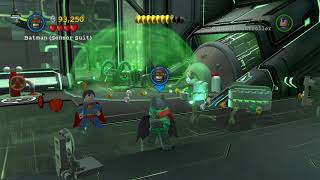 LEGO Batman 2 DC Super Heroes 100 Guide  Research amp Development All Minikits Citizen in Peril [upl. by Ragouzis634]