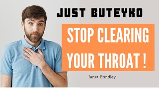 Throat clearing can damage your vocal cords stop clearing your throat with this Buteyko exercise [upl. by Hagen]