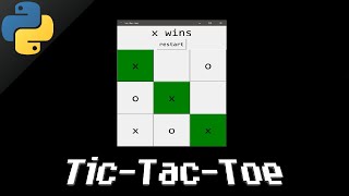 Python Tic Tac Toe game ⭕ [upl. by Adnawak]