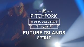 Future Islands  quotSpiritquot  Pitchfork Music Festival Paris 2014  PitchforkTV [upl. by Linnet]