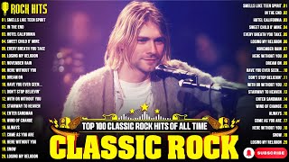 Classic Rock Songs 70s 80s 90s Full Album  Queen Nirvana Scorpions Aerosmith ACDC Bon Jovi U2 [upl. by Asseret]