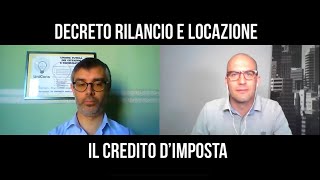 Decreto rilancio 2020 e locazione il credito d’imposta [upl. by Nathan511]