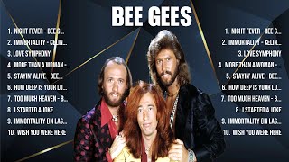 Bee Gees Top Hits Popular Songs Top 10 Song Collection [upl. by Garlan]