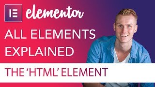 HTML Element Tutorial  Elementor [upl. by Talbot431]