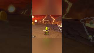 When Mario Kart wants you to Win on Wii Grumble Volcano Mario Kart 8 Deluxe Ranked Lobbies shorts [upl. by Thinia]