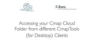 CmapTools Accessing your Cmap Cloud Folder from CmapTools [upl. by Farmer]