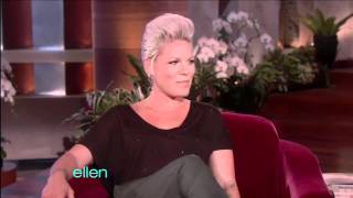 The Ellen DeGeneres Show PNK Interview [upl. by Tisha]