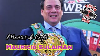 Mauricio Sulaiman en el Martes de Café [upl. by Leonsis]