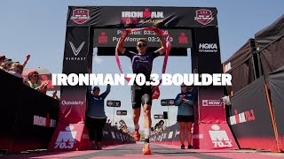 Ironman 703 Boulder Race Recap  First Win of 2024 [upl. by Angie254]