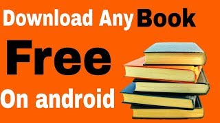 Download any Book In Pdf how to download any book on android [upl. by Gabbert]