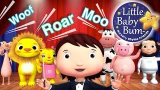 Animals Sounds Song  Nursery Rhymes for Babies by LittleBabyBum  ABCs and 123s [upl. by Stucker]