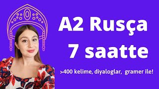 A2 SEVIYE RUSÇA KURSU [upl. by Bigler336]