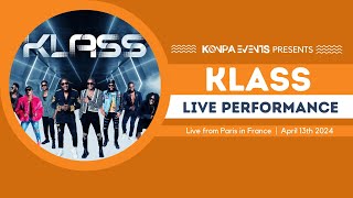 KLASS Live Performance from Paris in France  Powered by Konpaevents [upl. by Rodd]