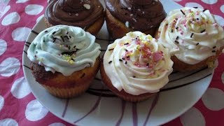 ★❤recette cupcakes glaçage mascarpone★❤ [upl. by Acirtap]