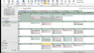 Create and Share Calendar in Outlook [upl. by Mahmud]