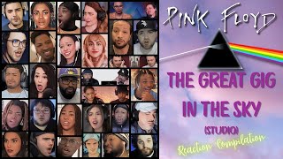 REACTION COMPILATION  Pink Floyd  The Great Gig in the Sky Studio Version  Reaction Mashup [upl. by Atteugram]