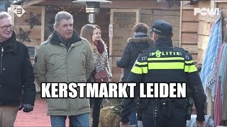 Bezoekers kerstmarkt Leiden boos [upl. by Raymund]