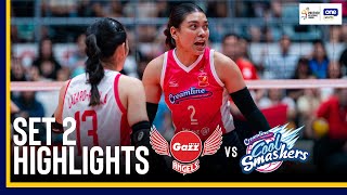 CREAMLINE vs PETRO GAZZ  SET 2 GAME HIGHLIGHTS  202425 PVL ALLFILIPINO CONFERENCE  NOV 16 [upl. by Lemmie778]