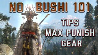 For Honor  ADVANCED NOBUSHI GUIDE  TIPS MAX PUNISH GEAR amp MORE [upl. by Eceirtal324]