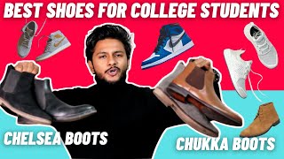 5 BEST SHOES FOR COLLGE STUDENTS  CHELSEA BOOTS VS CHUKKA BOOTS [upl. by Howard]