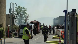 Incêndio atinge escritórios da farmacêutica que fabrica Ozempic na Dinamarca  AFP [upl. by Nyrhtak]