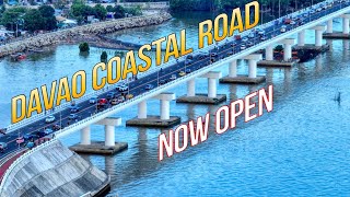 Davao Coastal Road is Now Open to Motorists [upl. by Airdnassac]