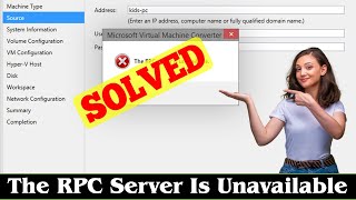 SOLVED The RPC Server Is Unavailable Error Problem [upl. by Gebelein]