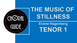 The Music of Stillness  TENOR 1  Elaine Hagenberg [upl. by Aisenet]