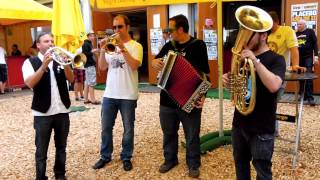 Austrian Folk Music Traditional Oompah Band Playing at Picture On Festival 110812 [upl. by Yokoyama]