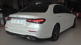 2021 NEW Mercedes E Class  Facelift E Class FULL REVIEW Interior Exterior Sound [upl. by Sevy]